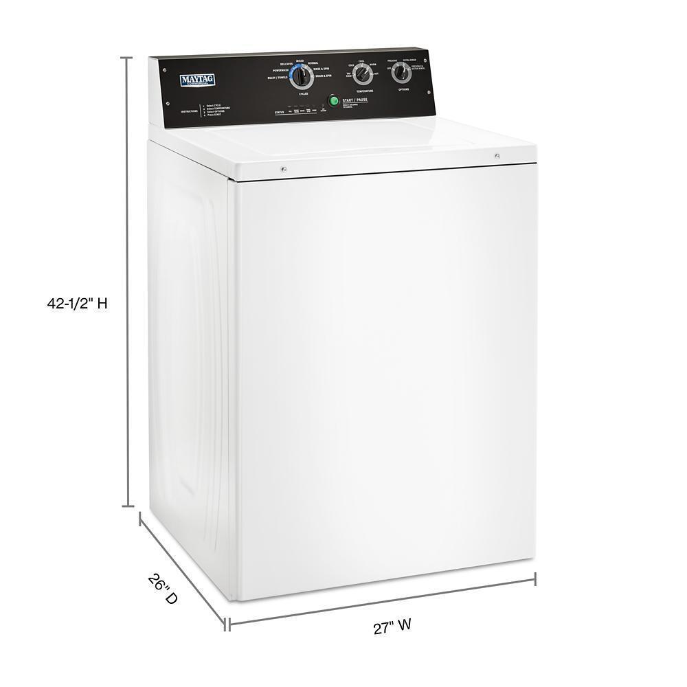 3.5 cu. ft. Commercial-Grade Residential Agitator Washer