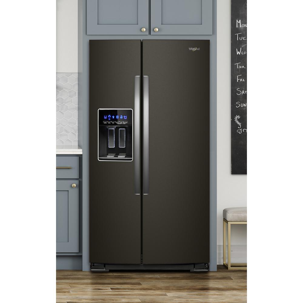 36-inch Wide Side-by-Side Refrigerator - 28 cu. ft.