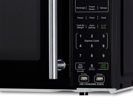 Microwave/refrigerator-freezer Combination With Allocator