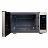 1.6 cu. ft. 1100W Stainless Steel Countertop Microwave Oven