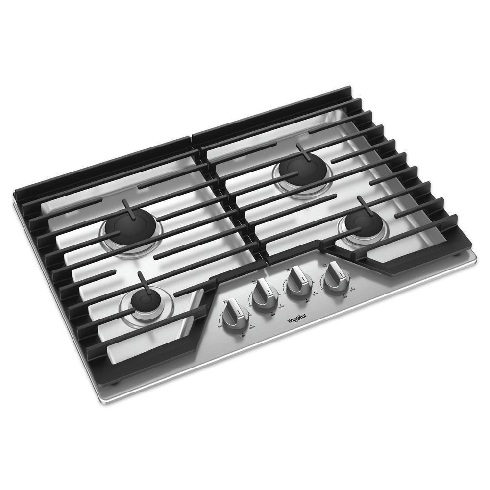 30-inch Gas Cooktop with EZ-2-Lift™ Hinged Cast-Iron Grates