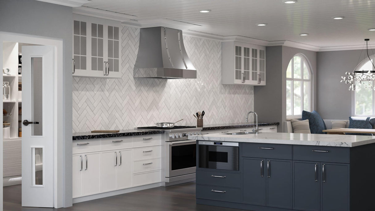 ORISTANO Wall Mount Range Hood 36" wide - NACFM