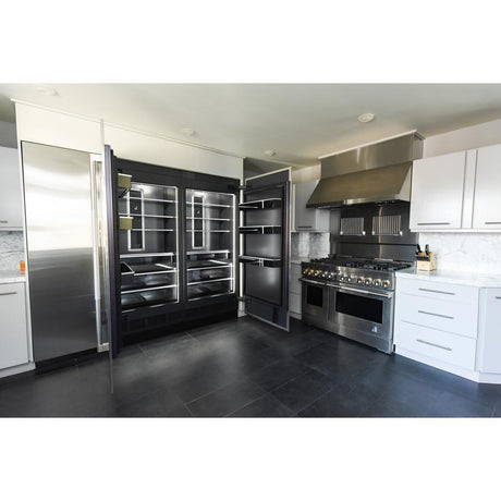 30" Built-In Column Freezer with RISE™ Panel Kit, Left Swing
