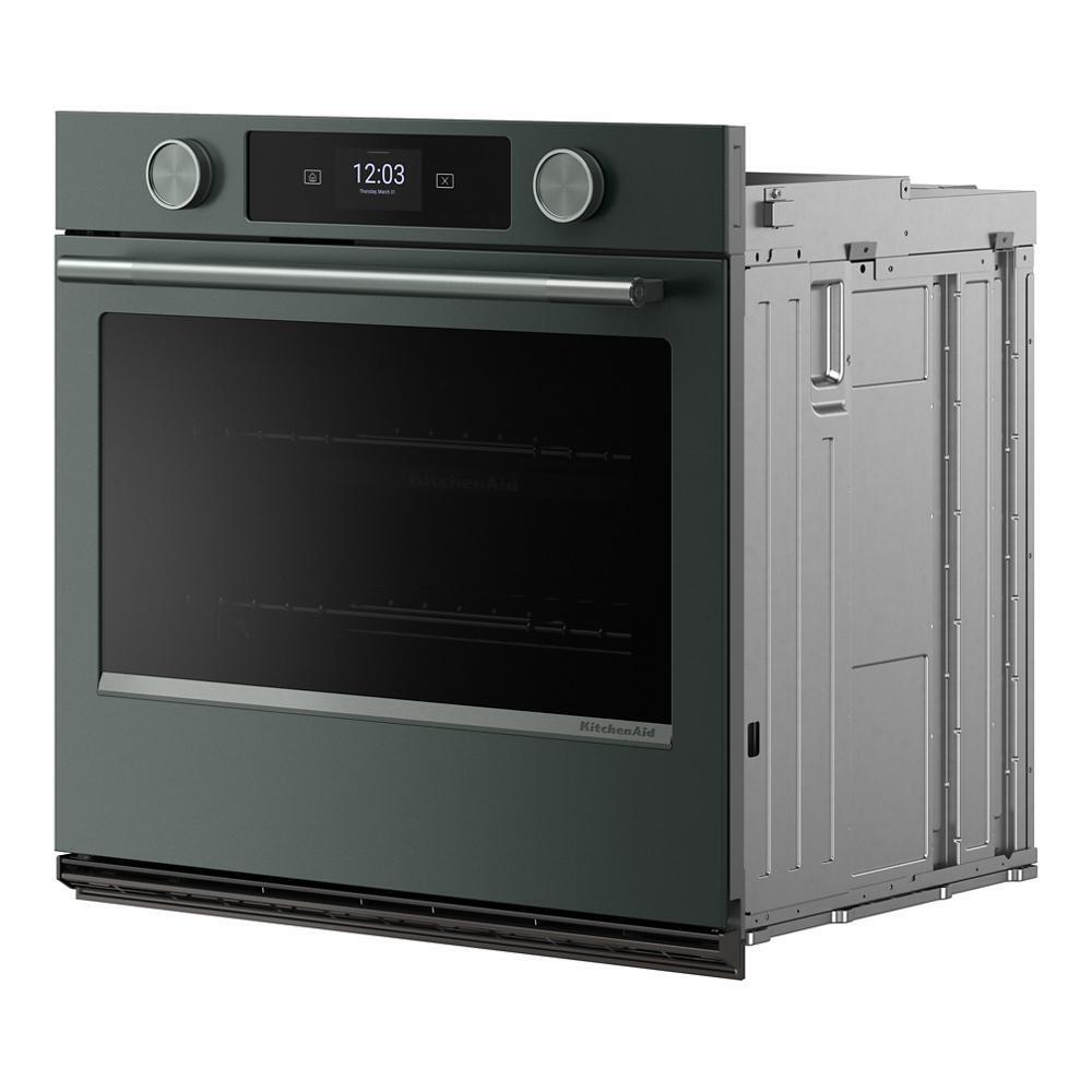 30-inch Smart Electric Single Wall Oven with Intelligent Cooking Camera - Juniper