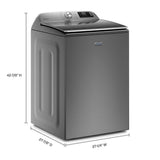 Smart Capable Top Load Washer with Extra Power Button - 5.2 cu. ft.
