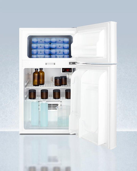 19" Wide General Purpose Refrigerator-freezer, ADA Height