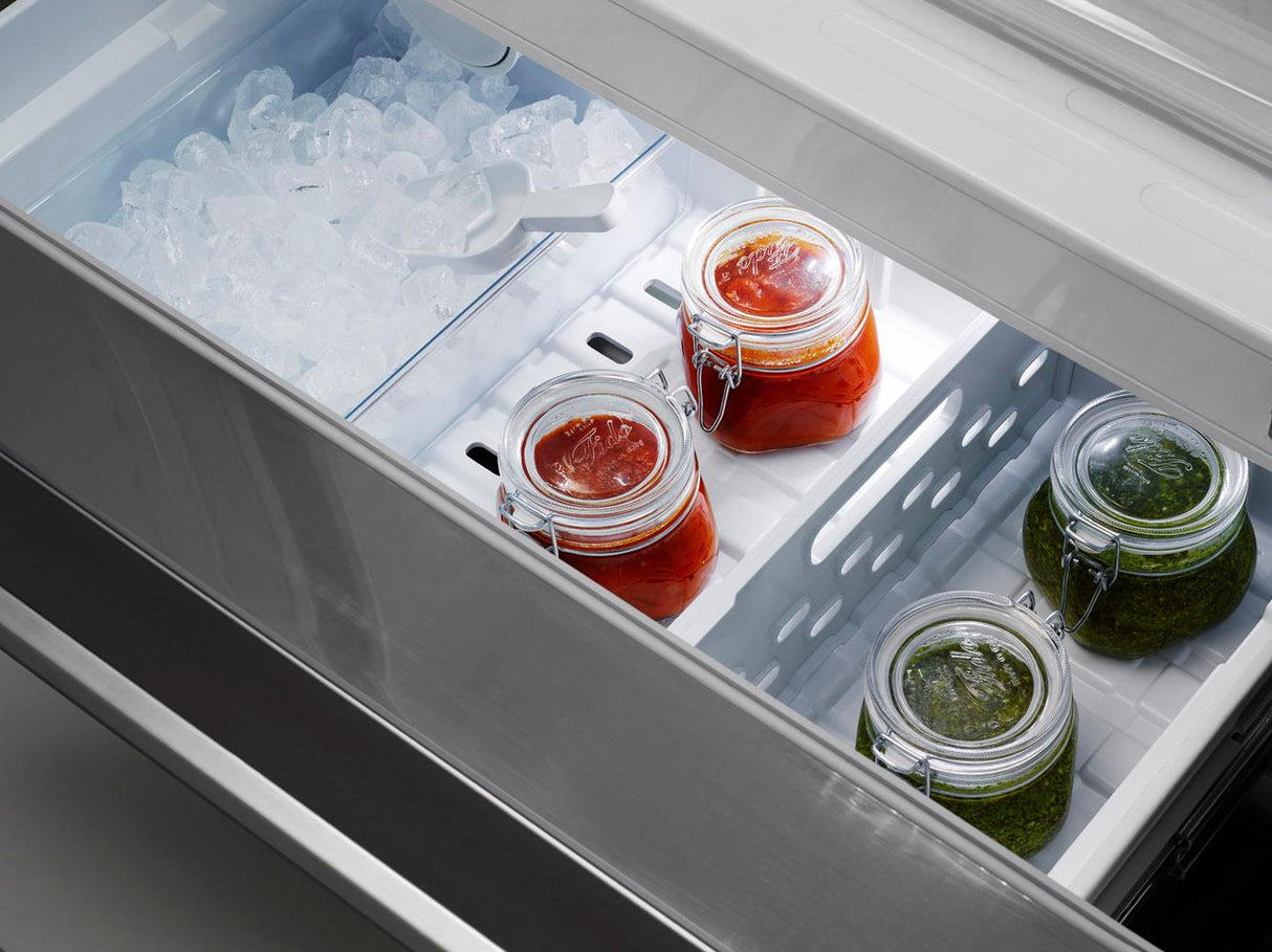 36" French door refrigerator - Freestanding - Stainless