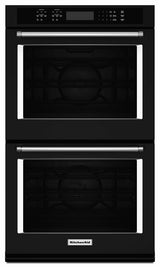 27" Double Wall Oven with Even-Heat™ True Convection - Black