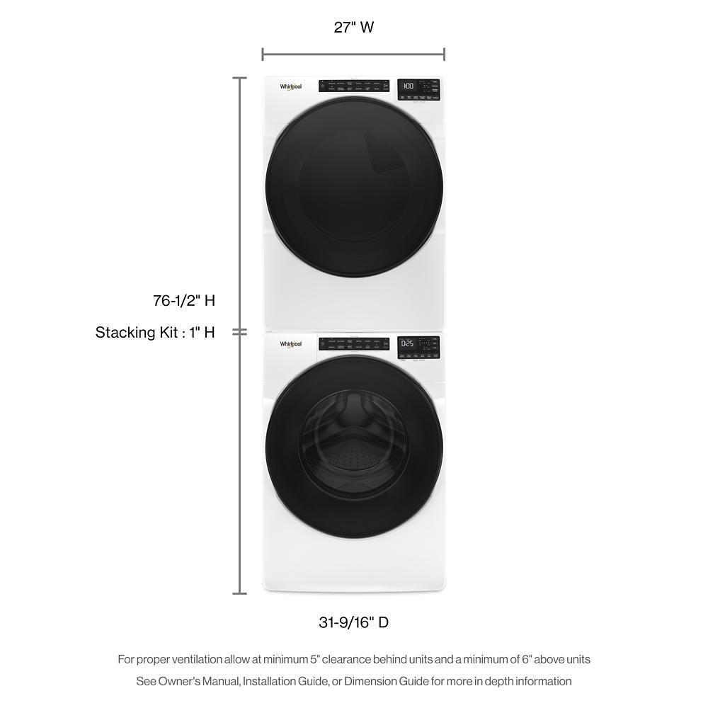 7.4 cu. ft. Front Load Electric Dryer with Intuitive Touch Controls