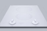 15" Wide 230v 2-burner Radiant Cooktop
