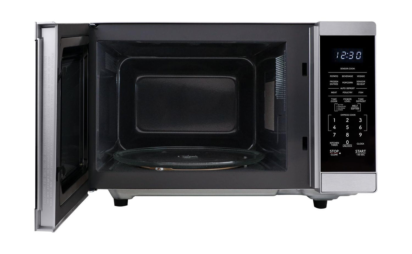 Sharp 1.4 cu. ft. 1100W Stainless Steel Countertop Microwave Oven with Inverter Technology