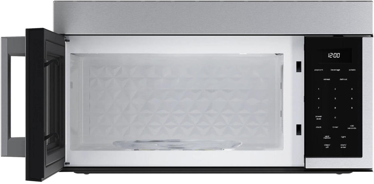 300 Series, Over-The-Range Microwave, 30'', Door Hinge: left, Stainless steel