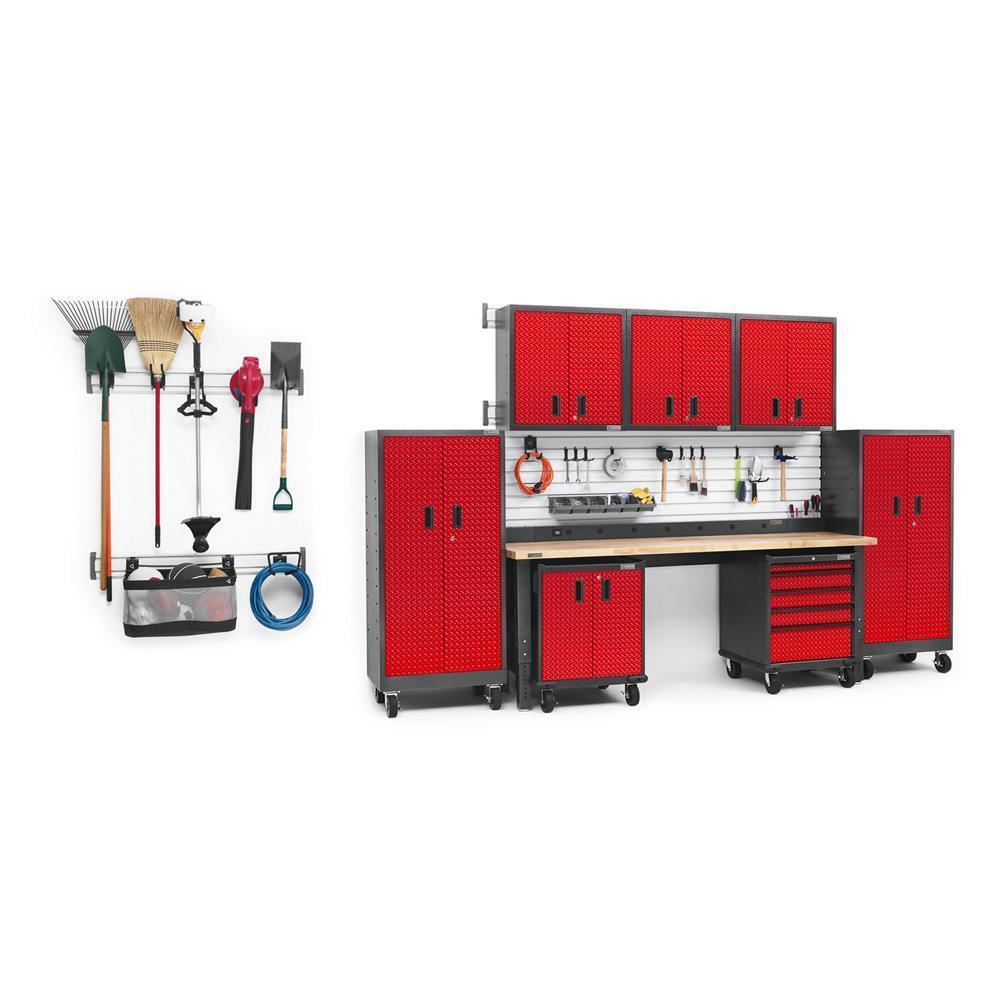 6' Wide 9-Outlet Workbench Powerstrip