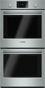500 Series, 27", Double Wall Oven, SS, EU conv./Thermal, Knob Control