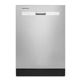 Quiet Dishwasher with Adjustable Upper Rack