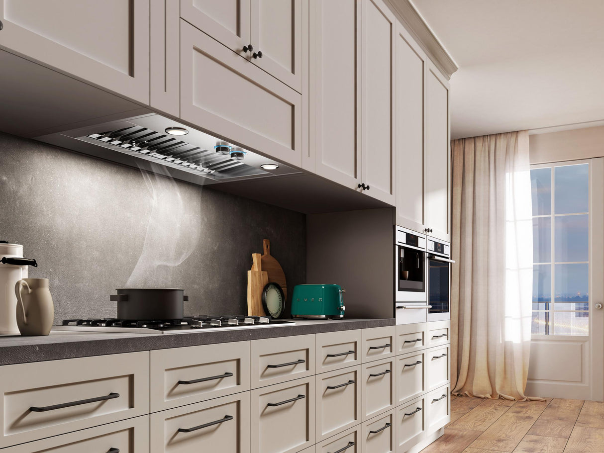 AREZZO Insert Range Hood 34 1/2 wide - 600CFM