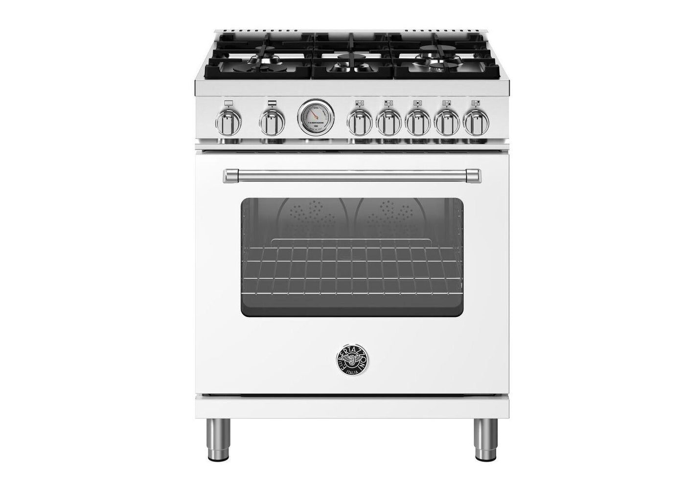 Master 30" Range All Gas Bianco White
