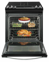 5.8 Cu. Ft. Slide-In Gas Range with EZ-2-Lift™ Hinged Grates - Black Ice