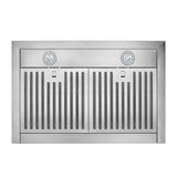 **DISCONTINUED** Broan® 30-Inch Convertible Wall-Mount Pyramidal Chimney Range Hood, 450 MAX CFM, Stainless Steel