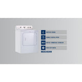 Large Capacity Top Load Dryer with Wrinkle Control - 7.0 cu. ft.