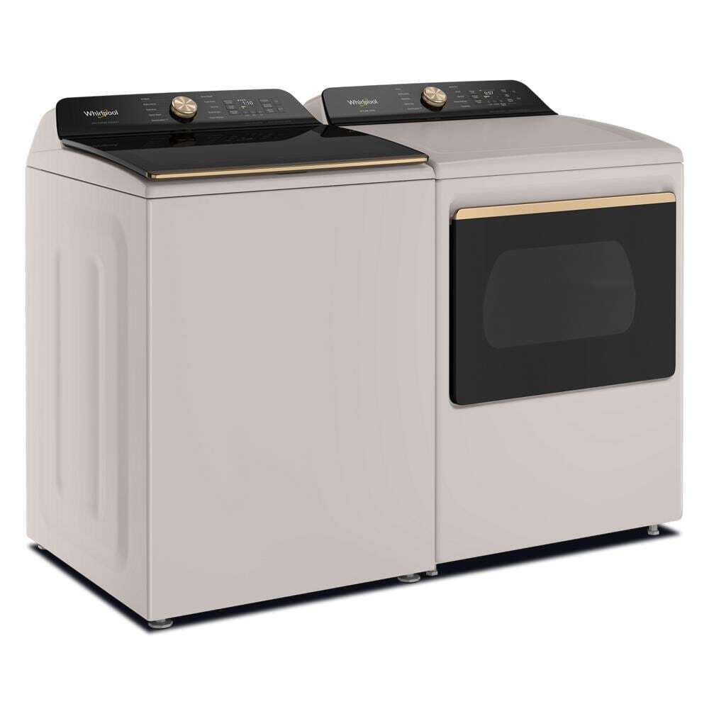 7.5 cu. ft. Smart Gas Top Load Dryer with Steam Iron and AI Dry