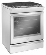 5.8 Cu. Ft. Slide-In Gas Range with EZ-2-Lift™ Hinged Grates - White Ice