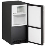 15" Crescent Ice Maker With Stainless Solid Finish (115 V/60 Hz Volts /60 Hz Hz)