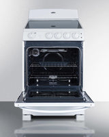 24" Wide Electric Smooth-top Range
