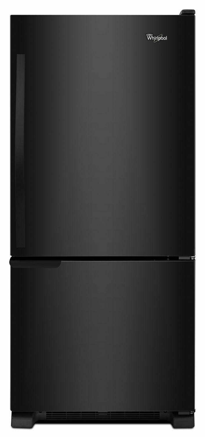 30-inches wide Bottom-Freezer Refrigerator with Accu-Chill™ System - 18.7 cu. ft. - Black