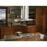 **DISCONTINUED** Broan® 36-Inch Convertible Arched Stainless Steel Island Range Hood, 450 CFM