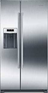 300 Series Freestanding Counter-Depth Side-by-Side Refrigerator 36'' Easy clean stainless steel B20CS30SNS