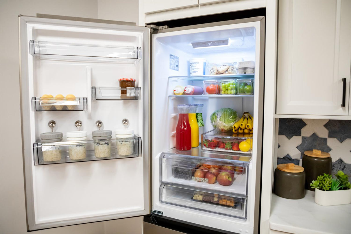 Sharp 24 in. Bottom-Freezer Counter-Depth Refrigerator