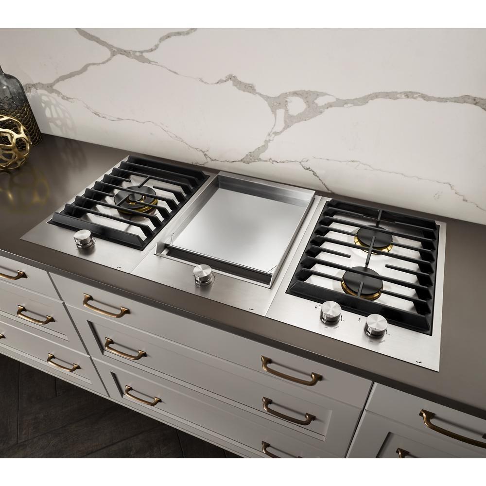 Custom 15" Single-Burner Gas Cooktop with Wok Ring