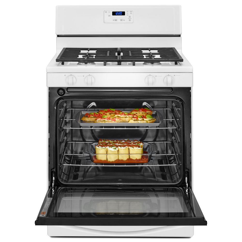 Whirlpool® 5.1 Cu. Ft. Freestanding 4-Burner Gas Stove