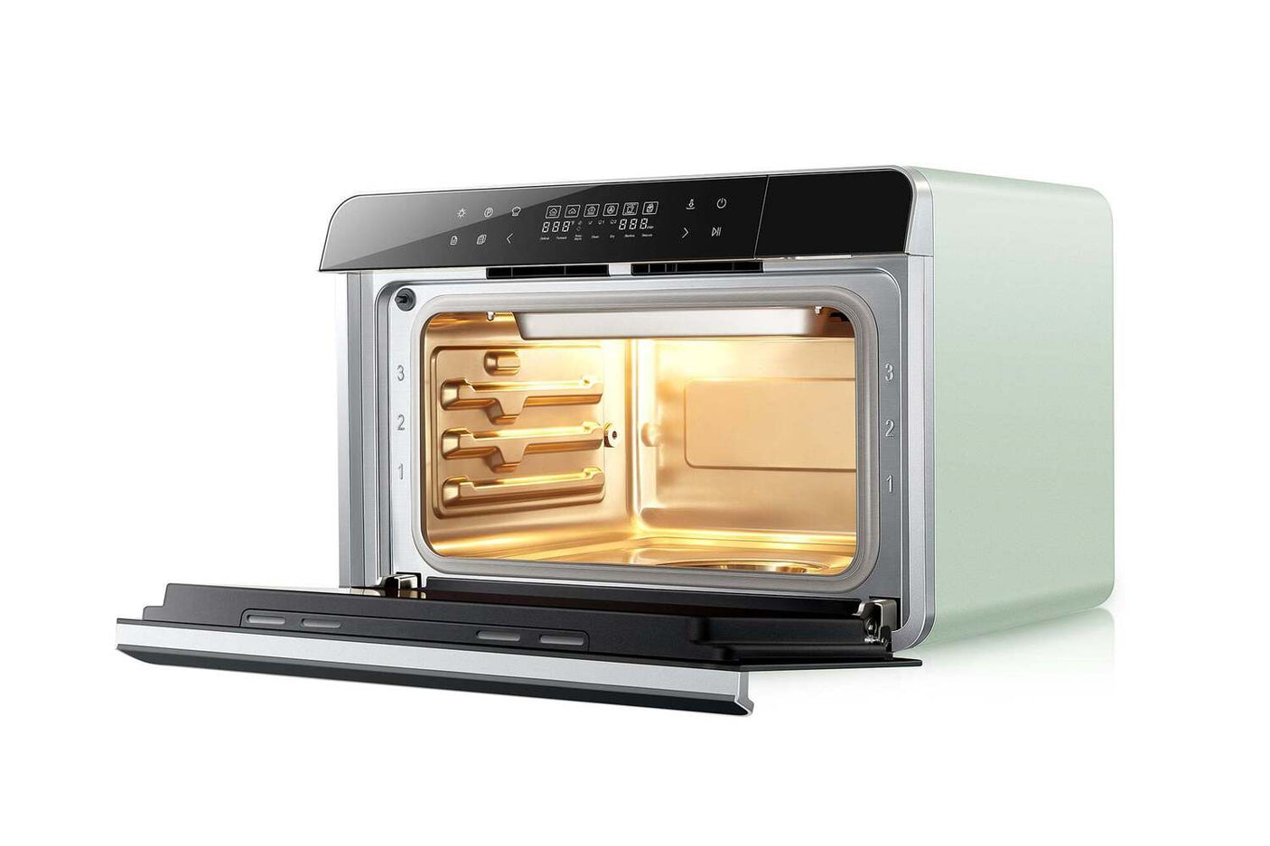 ROBAM R-Box Green Convection Toaster Oven with Rotisserie (1800-Watt)