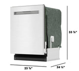 Sharp 24 in. Stainless Steel 47dB Dishwasher
