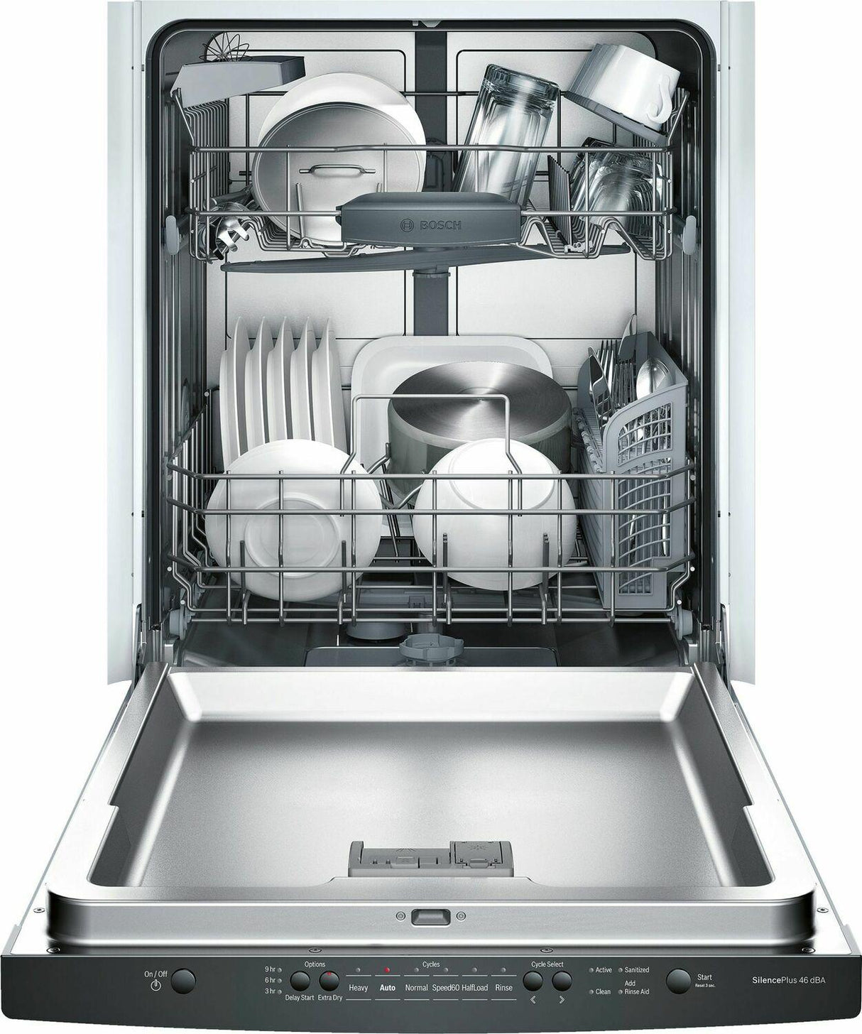 Ascenta Scoop Hndl, 5/4 Cycles, 46 dBA, RckMatic - BL