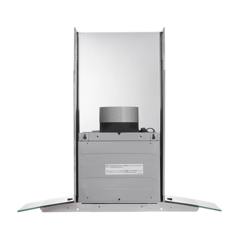 30" Curved Glass Wall Mount Range Hood