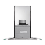 30" Curved Glass Wall Mount Range Hood