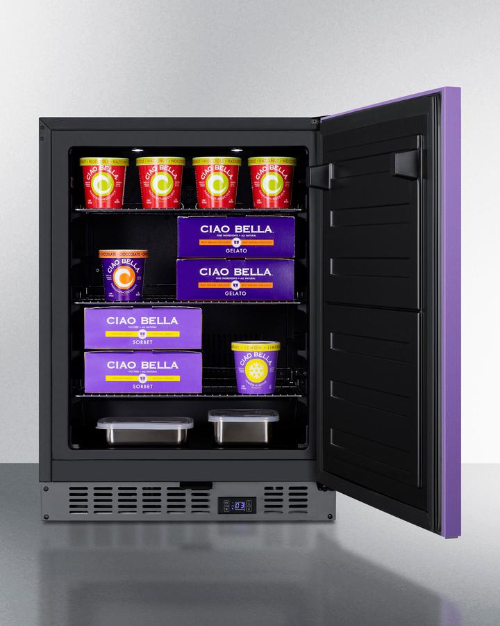 24" Wide Built-in All-freezer, ADA Compliant