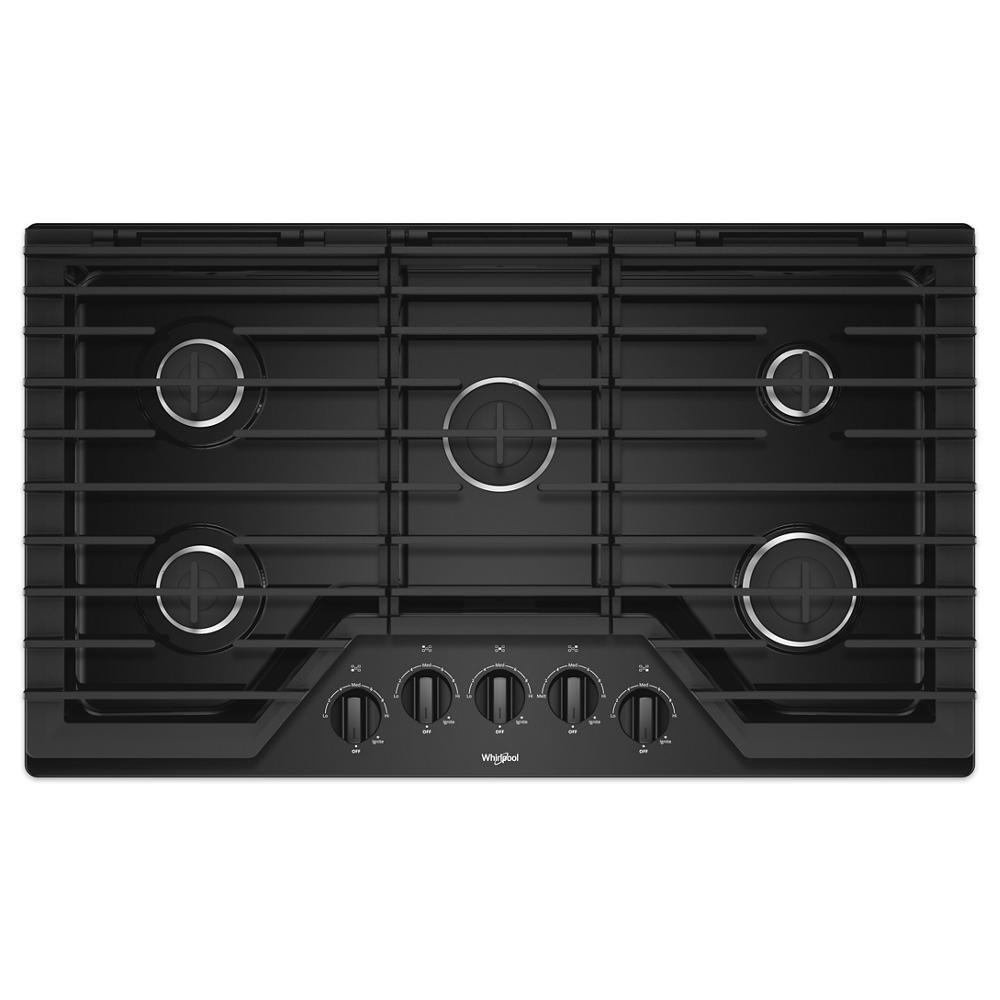 36-inch Gas Cooktop with EZ-2-Lift™ Hinged Cast-Iron Grates