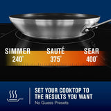 36-Inch Wide Induction Cooktop with Power Boost