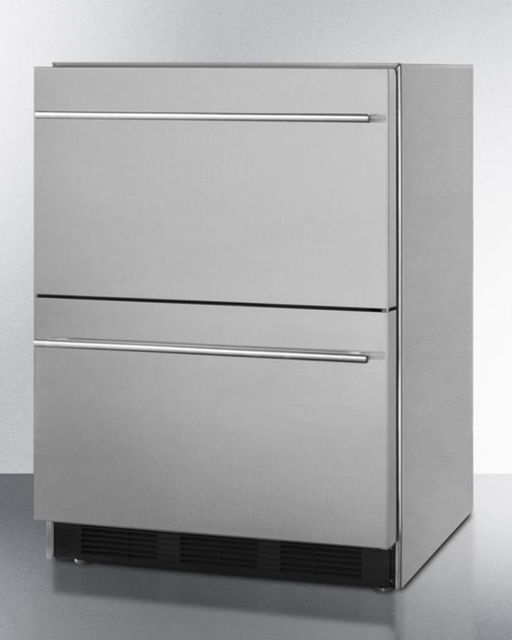 24" Wide 2-drawer Outdoor All-refrigerator
