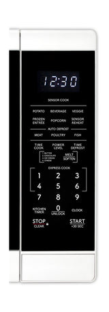 Sharp 1.4 cu. ft. 1100W White Countertop Microwave Oven