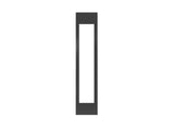 Carbonio Front Panel for 18" Built-In Wine Columns Carbonio