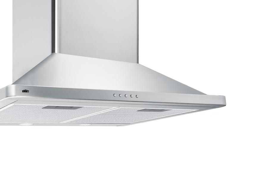 24" Wide Wall-mounted Range Hood