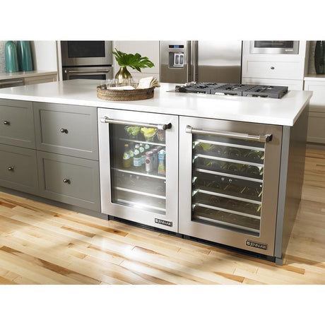 48" Built-In Side-by-Side Refrigerator with Water Dispenser
