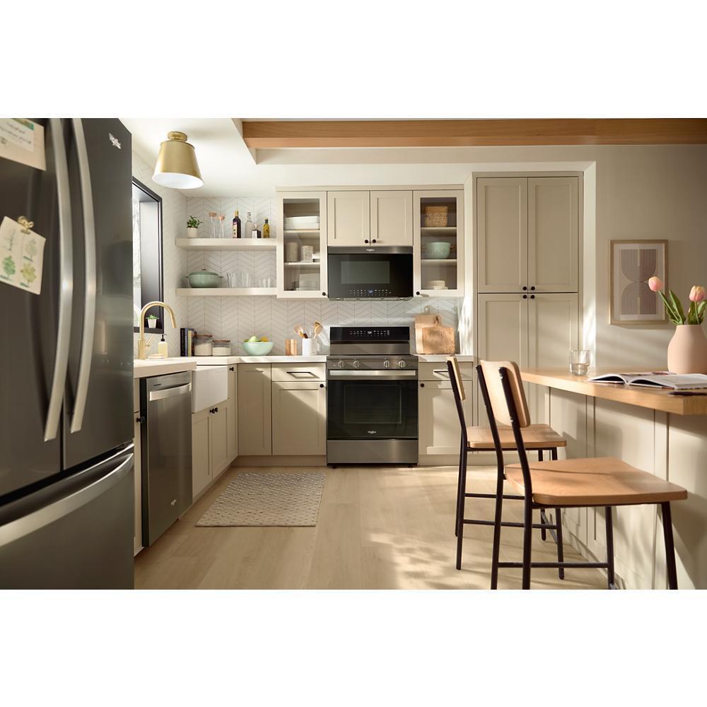 Air Fry Over- the-Range Oven with Flush Built-in Design