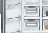 300 Series Freestanding Counter-Depth Side-by-Side Refrigerator 36'' Easy clean stainless steel B20CS30SNS