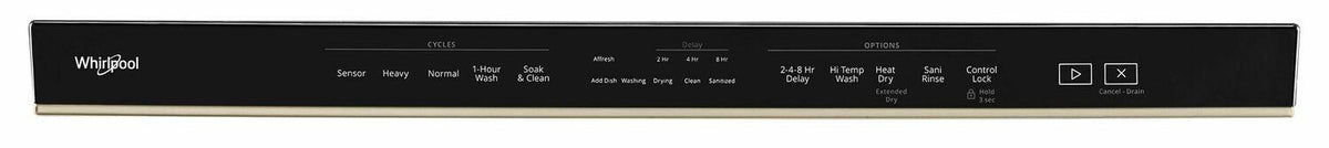 Stainless Steel Tub Pocket Handle Dishwasher with TotalCoverage Spray Arm - Fingerprint Resistant Sunset Bronze